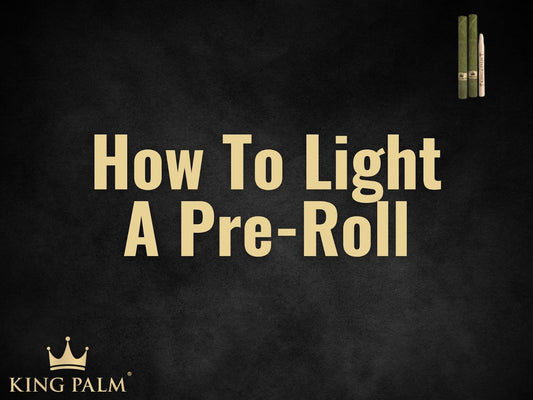 How to Light a Pre-Roll for a Perfect Burn | King Palm