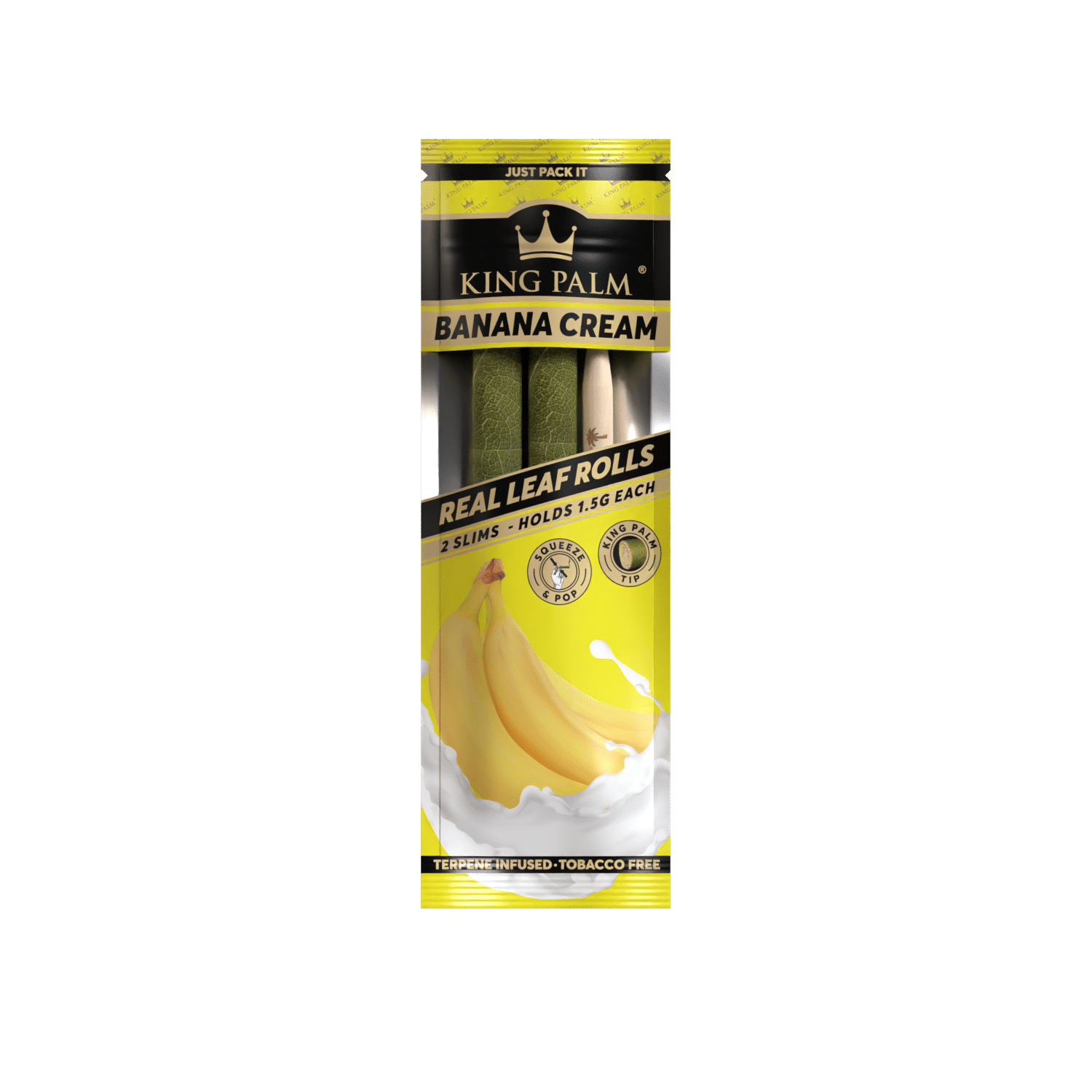 Banana cream 2 pack slim_front pouch