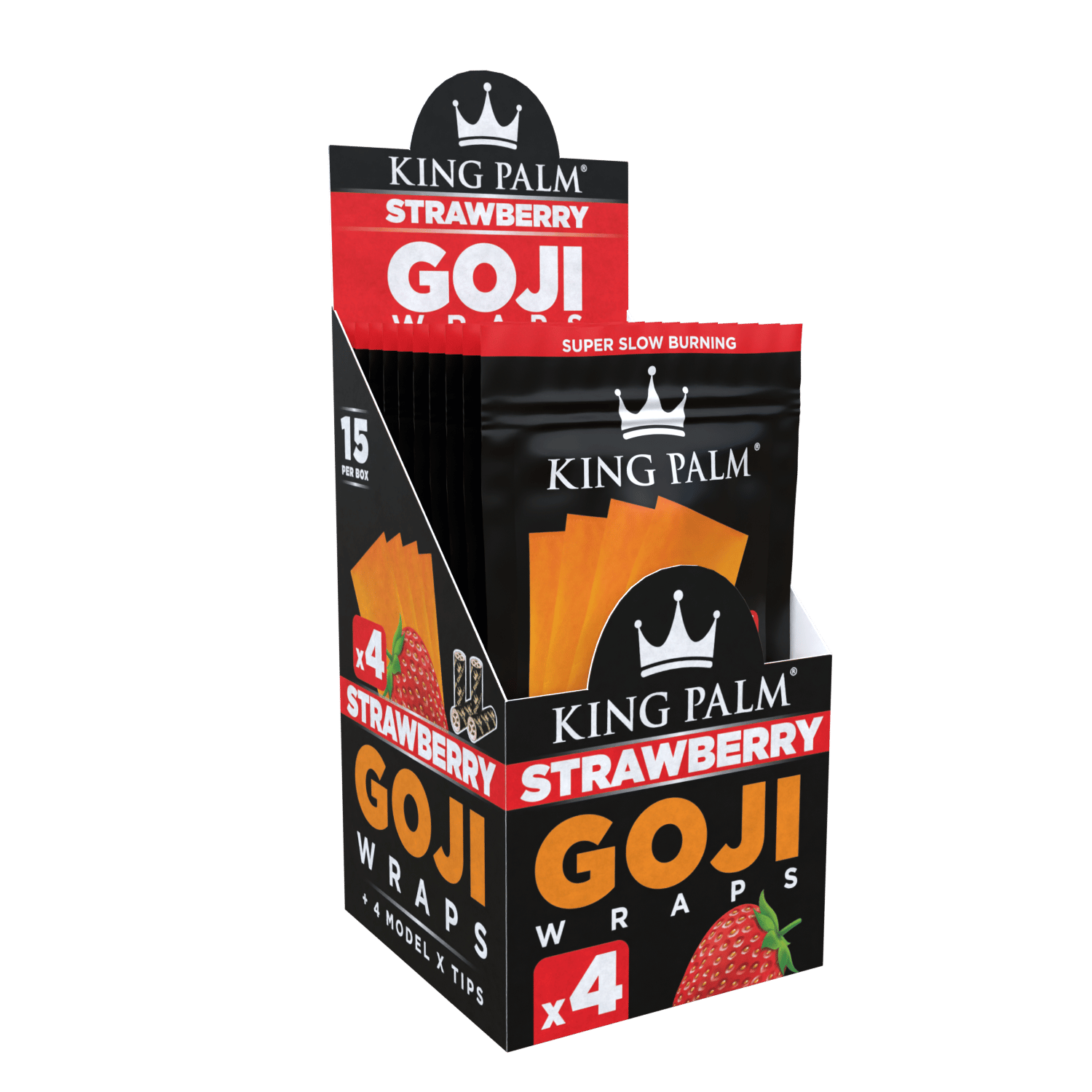does strawberry king palm goji wraps contain tobacco 4 Goji Wraps w/ Model X Tips - Strawberry - Display Box does strawberry king palm goji wraps contain tobacco 4 Goji Wraps w/ Model X Tips - Strawberry - Display Box