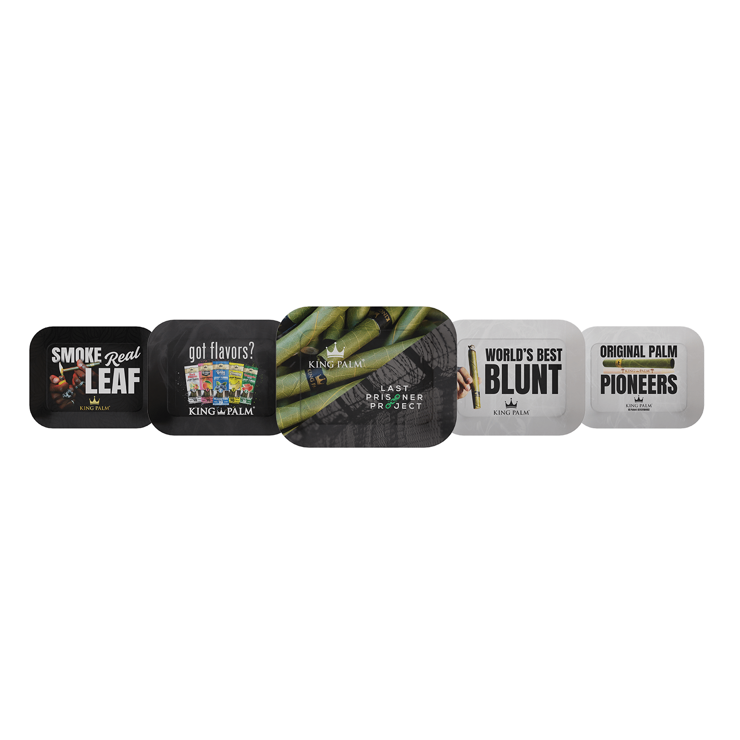 Paper Rolling Trays 6ct King Palm Paper Rolling Trays 6ct King Palm