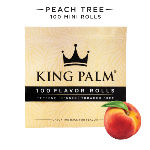 100 Mini Rolls - Peach Tree