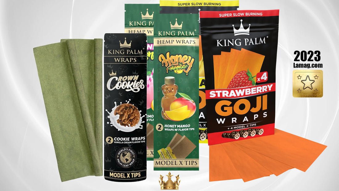 does strawberry king palm goji wraps contain tobacco King Palm Goji Wraps -