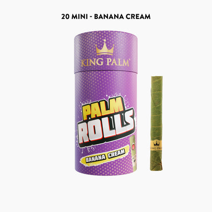 20 Mini Rolls - Banana Cream