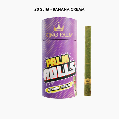 20 Slim Rolls - Banana Cream