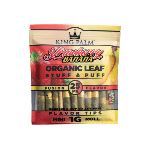 25 Mini Rolls - Strawberry Banana