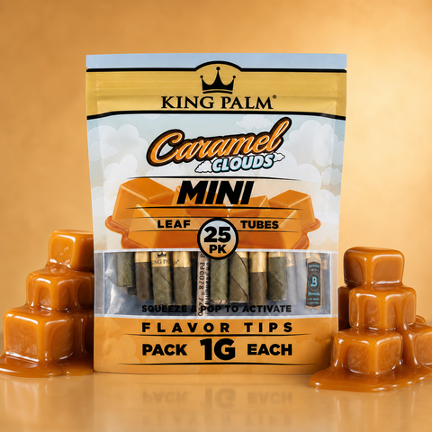 25 Mini Rolls - Caramel Clouds