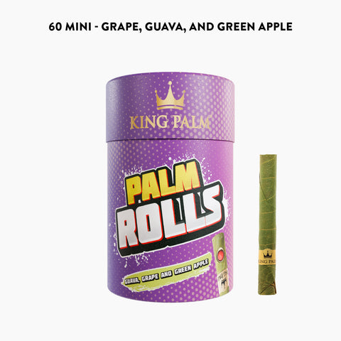60 Mini Rolls - Guava, Grape, and Green Apple