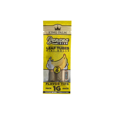 2 Mini Rolls - Banana Cream