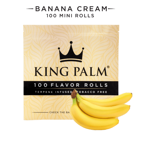 100 Mini Rolls - Banana Cream