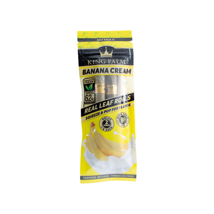 2 Mini Rolls - Banana Cream