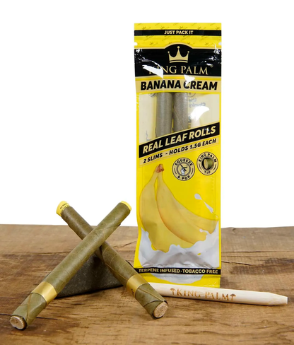 200 Slim Rolls - Banana Cream