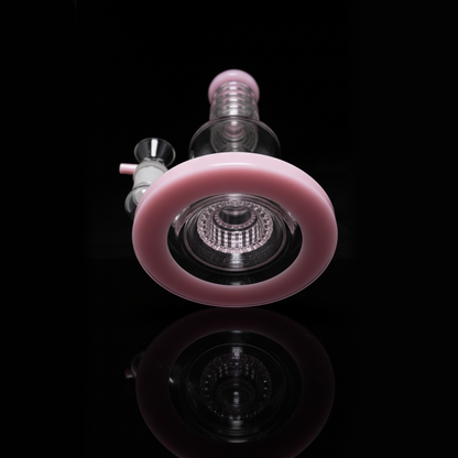 Breaker Water Glass Bong – Soft Pink