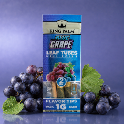 Blue Grape 2 Mini Rolls pouch