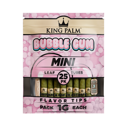 25 Mini Rolls - Bubble Gum