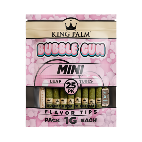 25 Mini Rolls - Bubble Gum