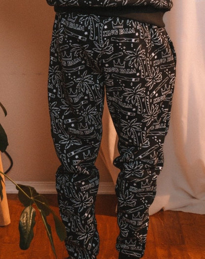 Crowned Palm Jumpsuit Pants