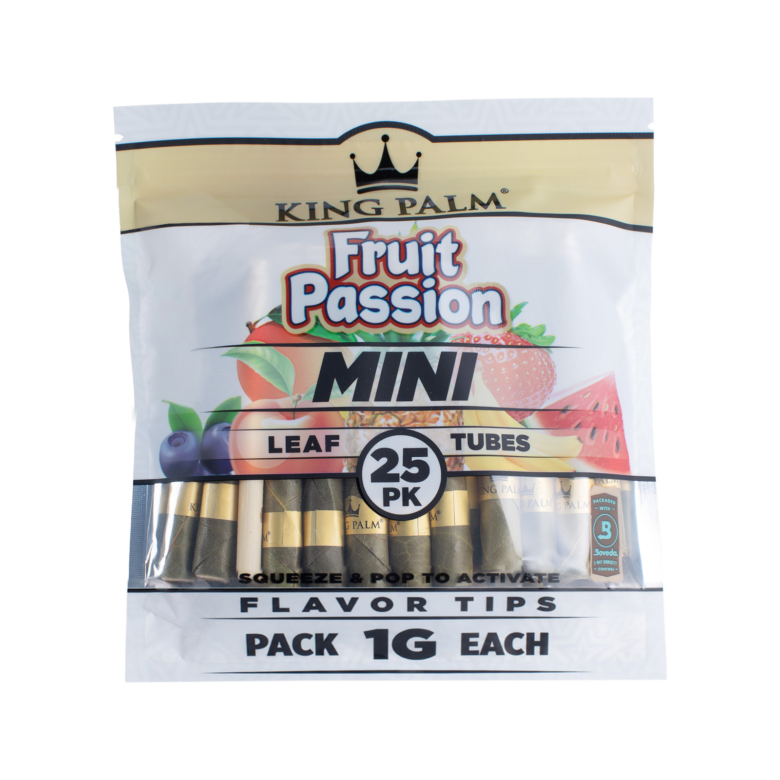 25 Mini Rolls - Fruit Passion