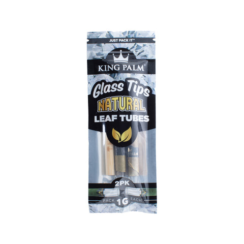 2 Mini Rolls w/ Glass Tips - Natural