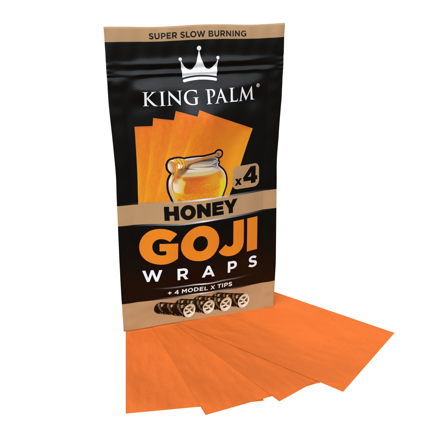 Goji honey pouch with wraps