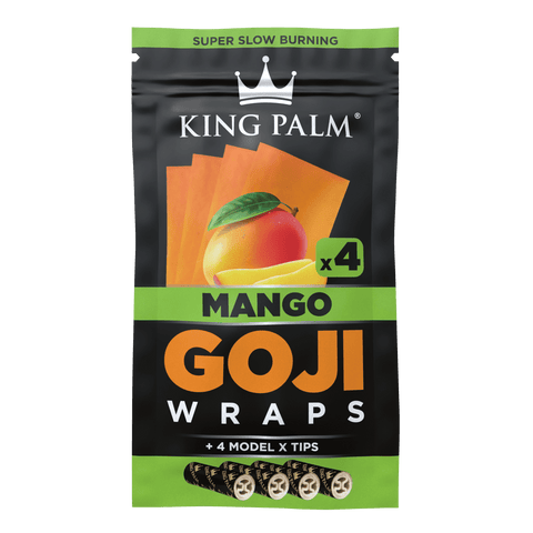 4 Goji Wraps w/ Model X Tips - Mango