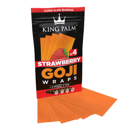 Goji strawberry pouch with wraps
