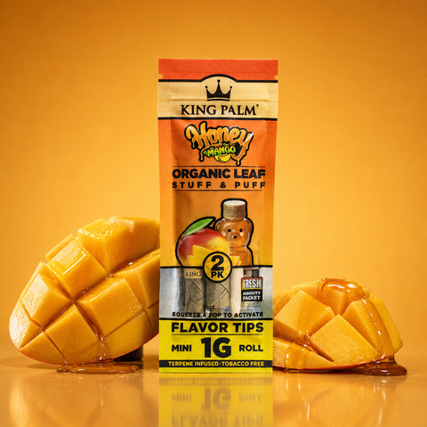 2 Mini Rolls - Honey Mango - Display Box - 20 Units Per Display