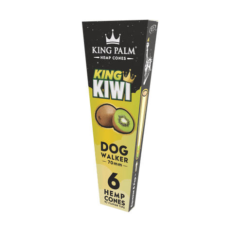 6 Hemp Cones - Mini Cone Size - King Kiwi