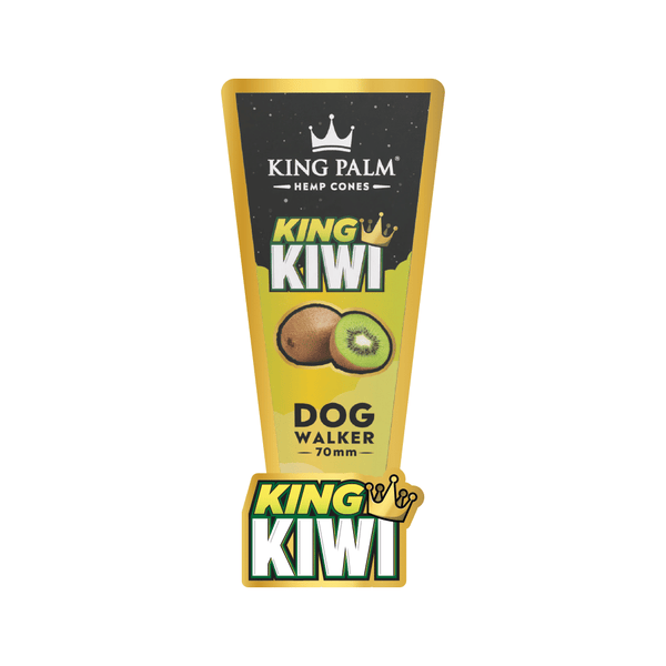6 Hemp Cones - Mini Cone Size - King Kiwi