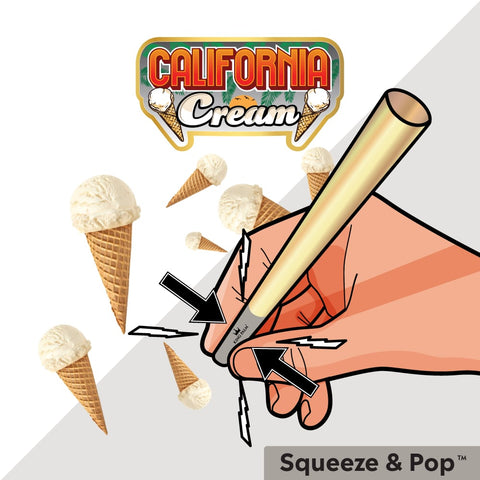 California Cream | 25 & 50 Pack | King Size Hemp Cones