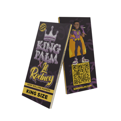 Lil Rodney x King Palm Rolling Papers - King Size