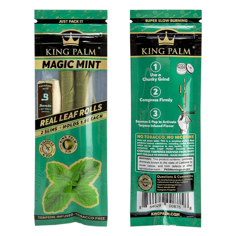 200 Slim Rolls - Magic Mint