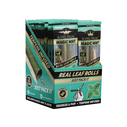King Palm | Magic Mint Pre-rolled Leaf Cigar Wraps (2pack) – Shop 420 Kenya King Palm | Magic Mint Pre-rolled Leaf Cigar Wraps (2pack) – Shop 420 Kenya