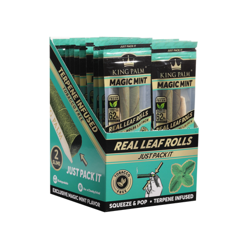 2 Slim Rolls - Magic Mint - Display Box - 20 Units Per Display