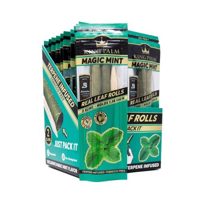 2 Slim Rolls - Magic Mint - Display Box - 20 Units Per Display