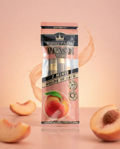 2 Mini Rolls - Peach Tree – King Palm