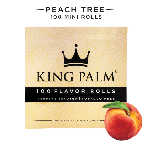 100 Mini Rolls - Peach Tree