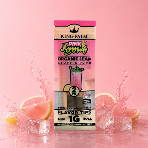 2 Mini Rolls - Pink Lemonade - Display Box - 20 Units Per Display