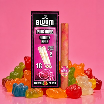 Pink Rose - Gummy Bear