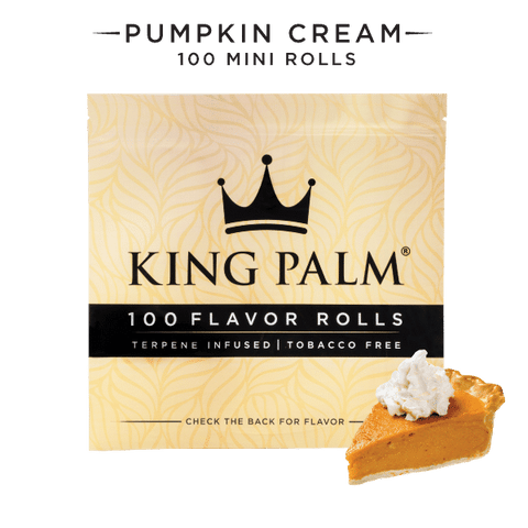 100 Mini Rolls - Pumpkin Cream