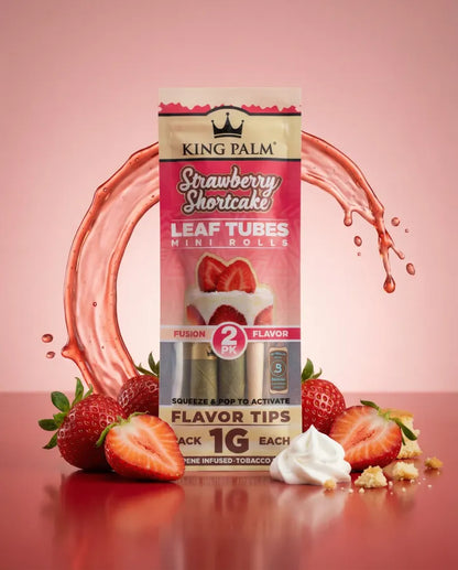 2 Mini Rolls - Strawberry Shortcake