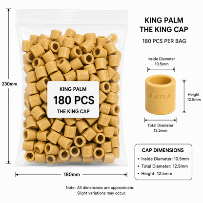 The King Cap – Silicone Caps (50ct / 180ct)