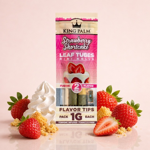 2 Mini Rolls - Strawberry Shortcake