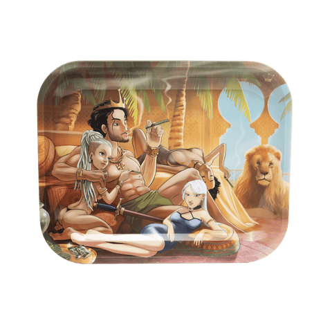 The Kingdom Large Metal Rolling Tray