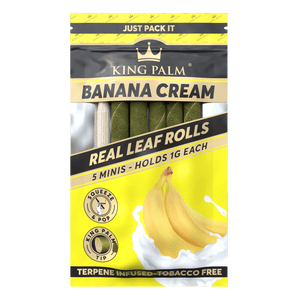 5 Mini Rolls - Banana Cream