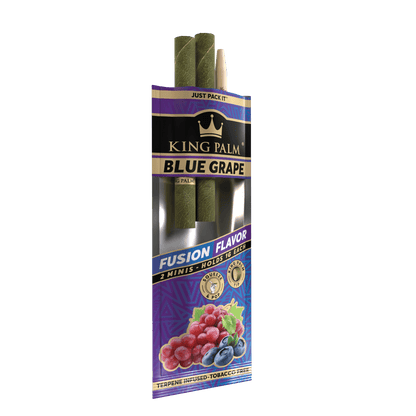 blue grape 2 pack mini_left pouch open