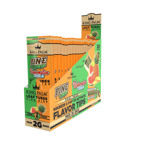 2 King Rolls - Dual Pack - Pineapple & Watermelon - 20 Units Per Display