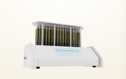 Futurola Knockbox 100 loaded with 100 palm leaf cones