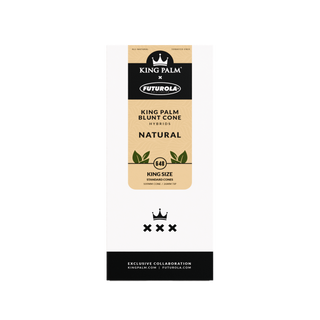 King Palm x Futurola Blunt Cones - King Size - 648 ct Tower Box