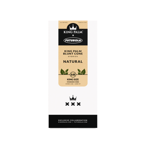 King Palm x Futurola Blunt Cones - King Size - 648 ct Tower Box