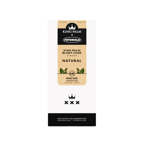 King Palm x Futurola Blunt Cones - King Size - 648 ct Tower Box